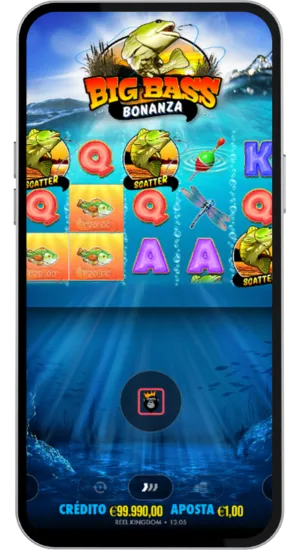 Ativação de scatters no jogo base