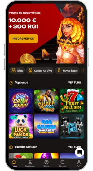 Escolha um casino recomendado